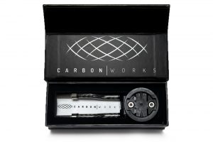 arbonworks cockpitmount garmin holder carbon lighweight tachohalter box