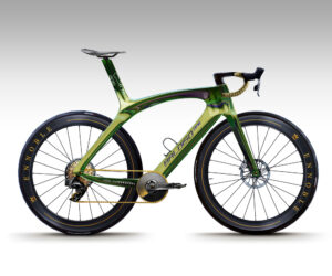 CarbonWorks-B1-frame-Baldiso-gold-chrome-design-roadbike-frame-Ennoble--Germany-wheels-concept
