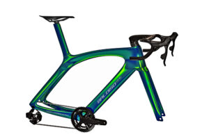 CarbonWorks-B1-Baldiso-web-blue-green-Titanium-design-roadbike-frame-shop