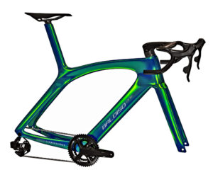 CarbonWorks-B1-Baldiso-web-blue-green-Titanium-design-roadbike-frame